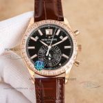 AAA replica TW factory Patek Philippe Swiss black dial Cal.240 automatic mechanical watch (1)_th.jpg